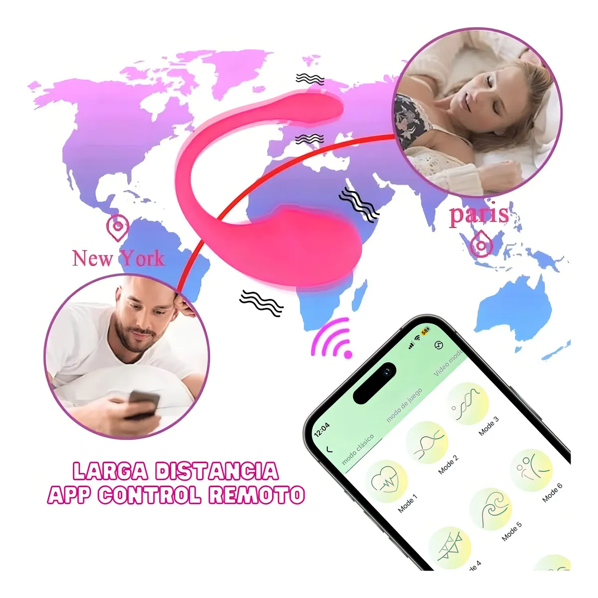 Vibrador Control A Distancia