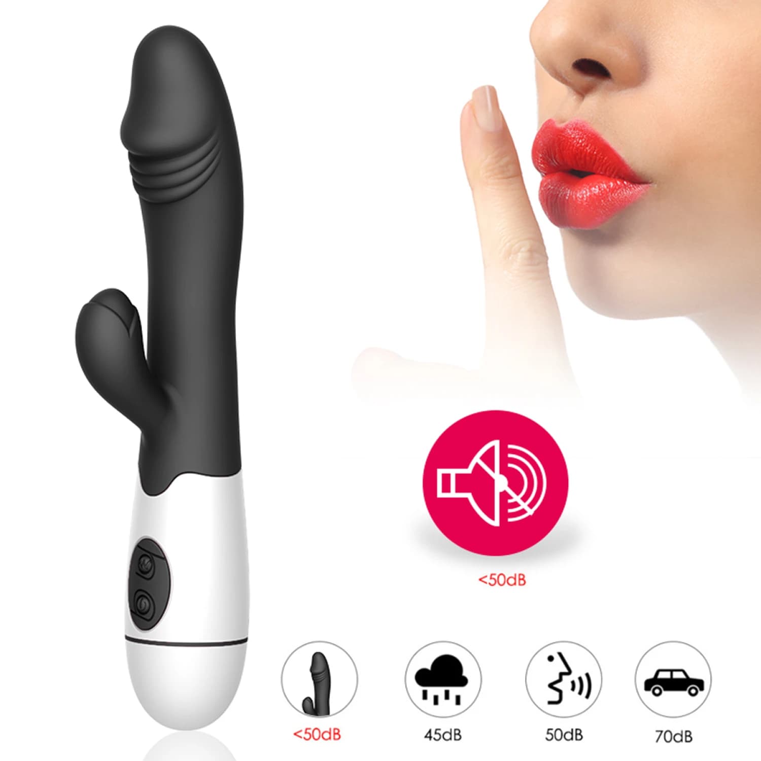 Vibrador Doble Estimulo