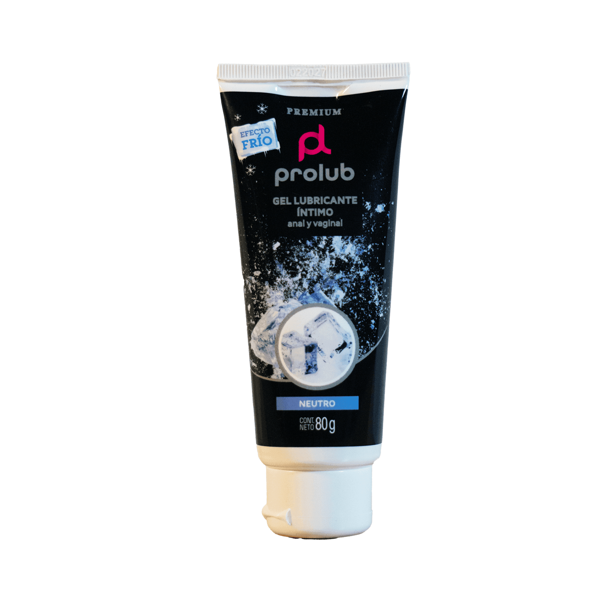 Gel Lubricante Anal Vaginal Efecto Frio Neutro 80g