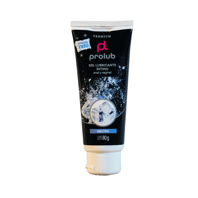 Gel Lubricante Anal Vaginal Efecto Frio Neutro 80g