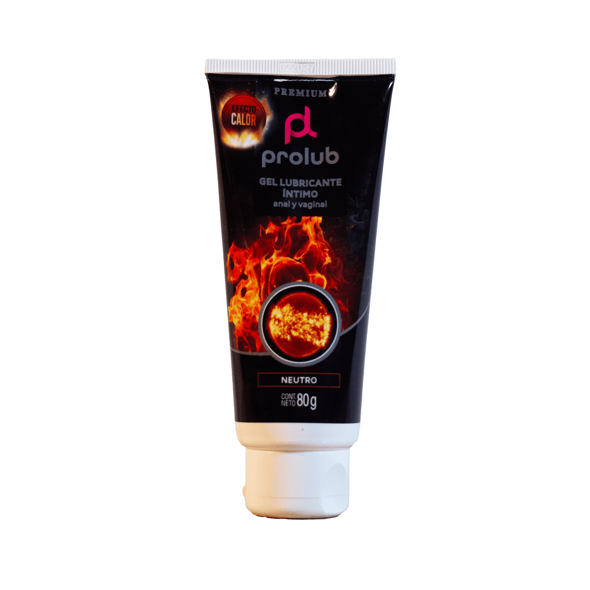 Gel Lubricante Anal Vaginal Efecto Calor Neutro 80g